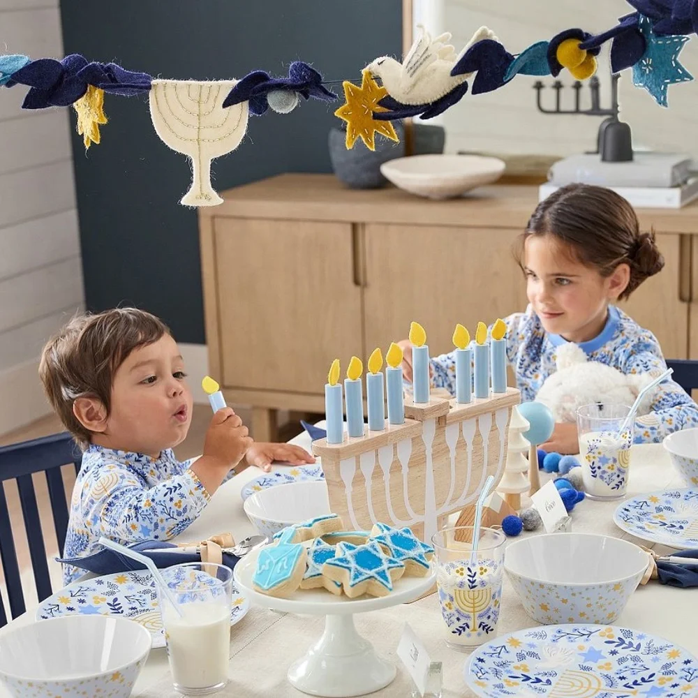 Hanukkah Organic Cotton Family Pajama Collection - Rifle Paper Co. - PBK